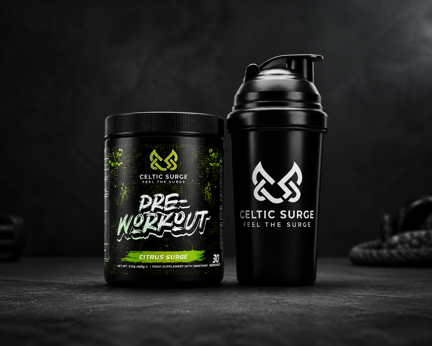 Pre Workout + Shaker