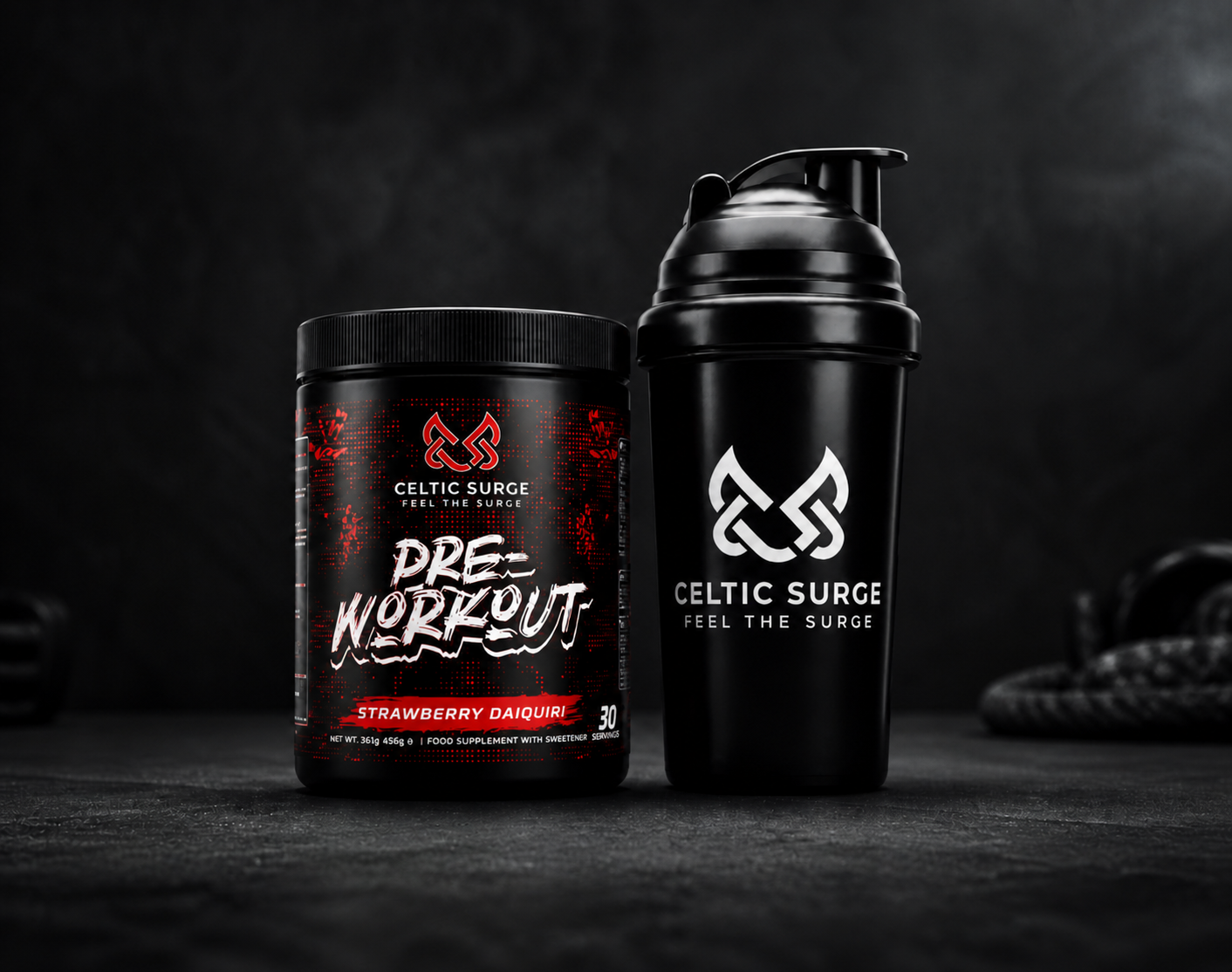 Pre Workout + Shaker
