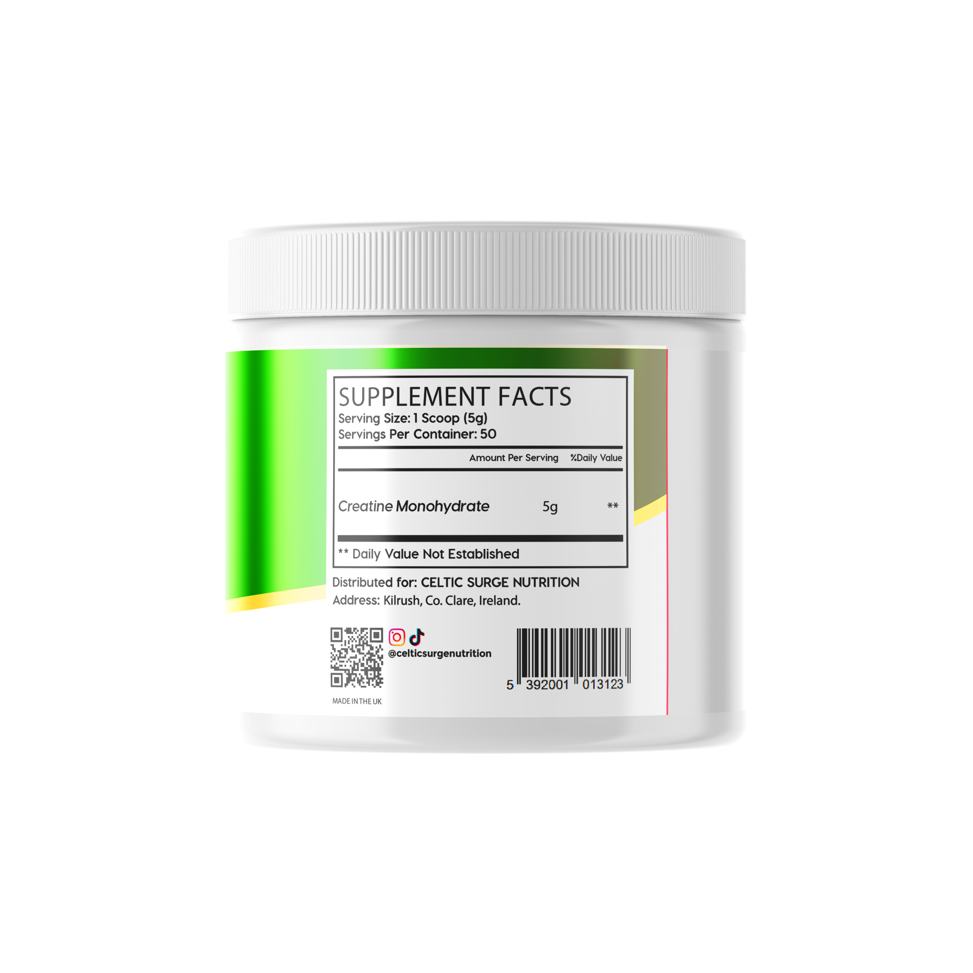 Celtic Surge Creatine Monohydrate